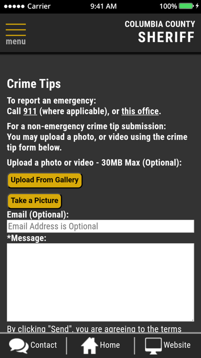 Columbia County Sheriff AR screenshot 4