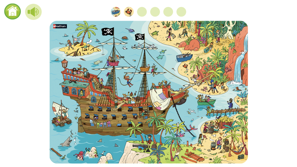 #4. Large Puzzle Pirates (iOS) 由: SEJER