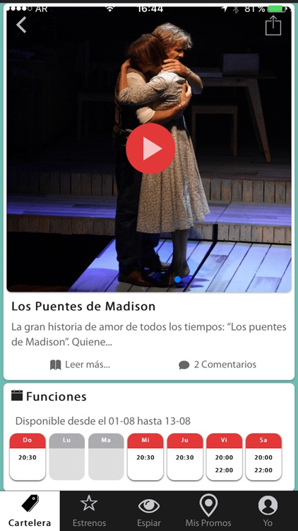 Faroni Teatro App
