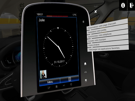 Screenshot #5 pour Renault Scenic VR Guide