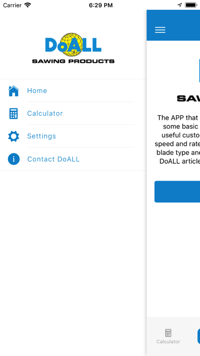 Screenshot #2 pour DoALL band saw calculator
