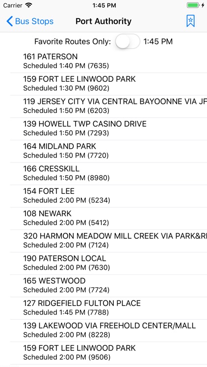 NJ Bus Time screenshot-3