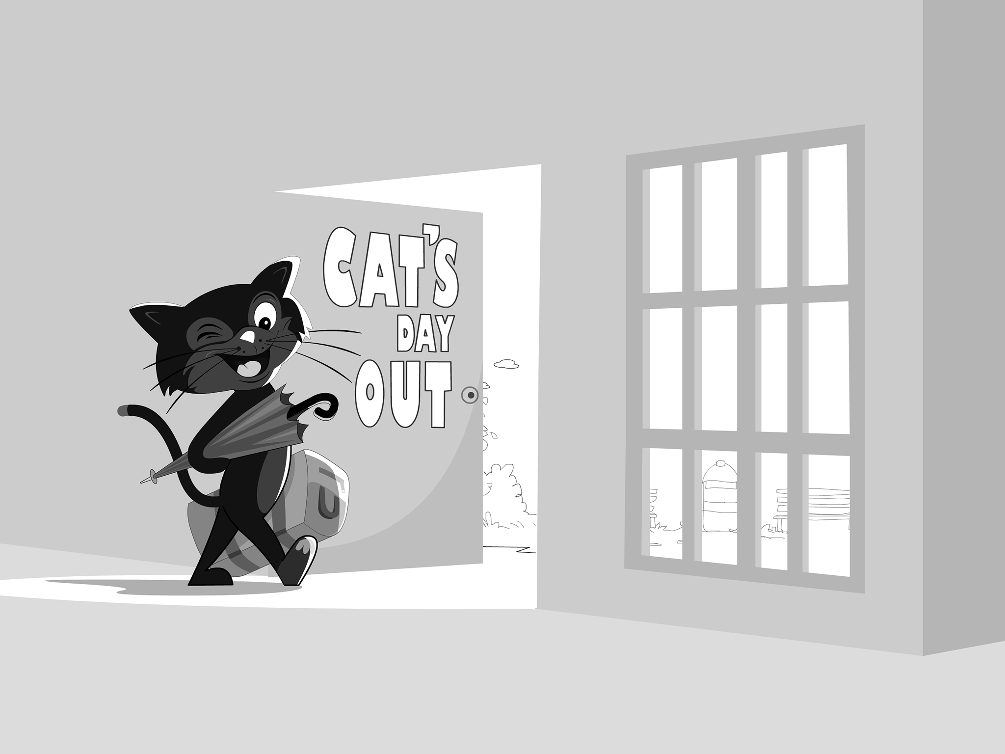 Cat’s Day Out : Runaway Kitty