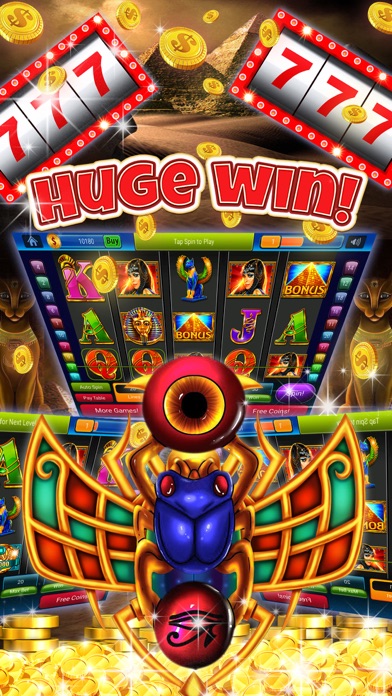 Egyptian King TUT Slot Machine Screenshot