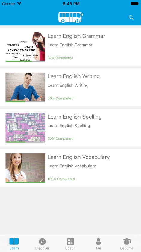 Learn English Grammar, Writing - Education App | MWM