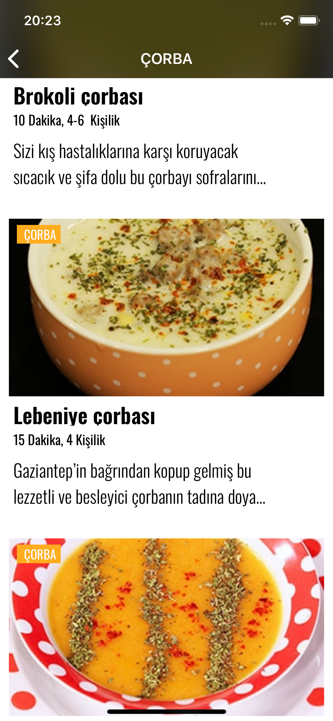 Nefis Yemek screenshot 3