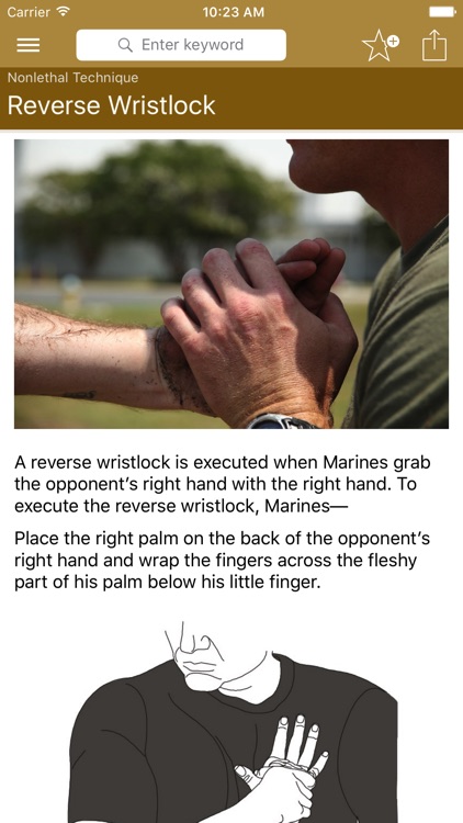 Marine Martial Arts