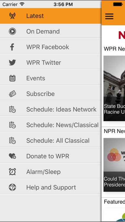 Wisconsin Public App for iPad