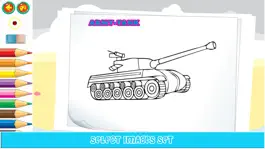 Game screenshot Tank Coloring Pages hack