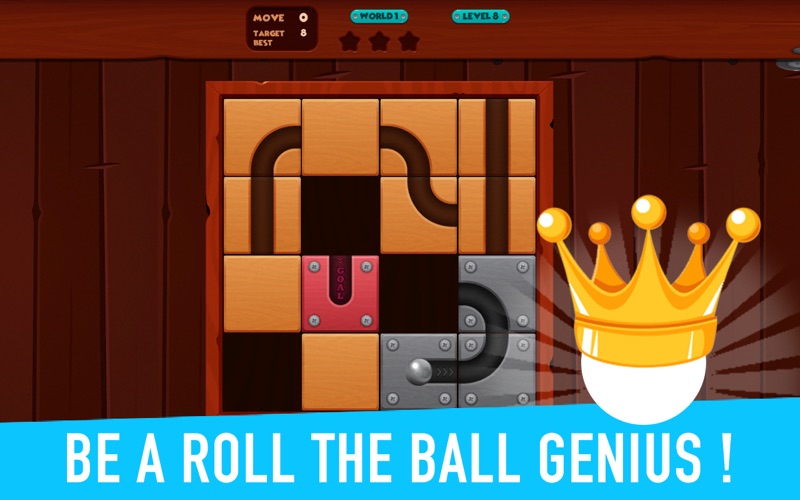 Screenshot #3 pour Roll The Ball: Fun Puzzle Game