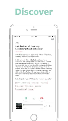 Game screenshot Just Listen: Podcast App hack