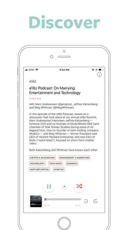 Just Listen: Podcast App