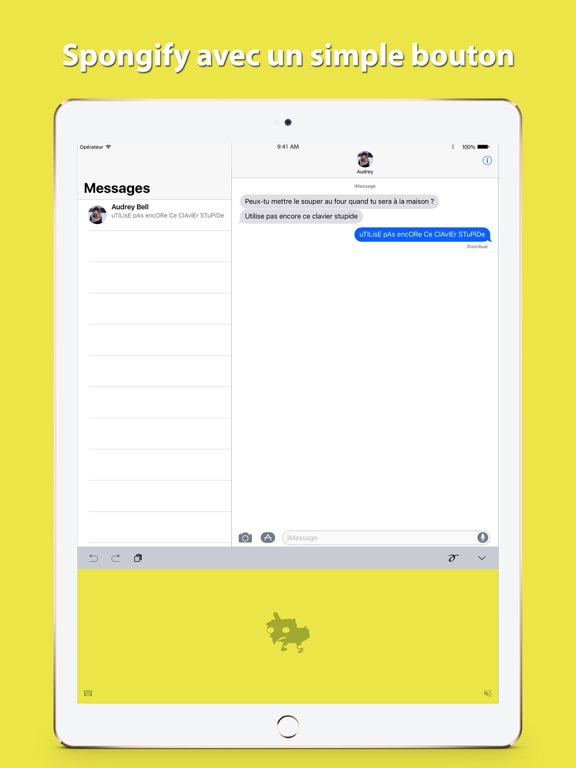 Screenshot #5 pour SpongeBoard - Keyboard