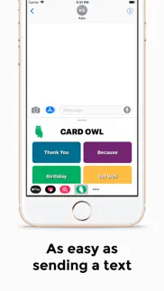 card owl iphone screenshot 3