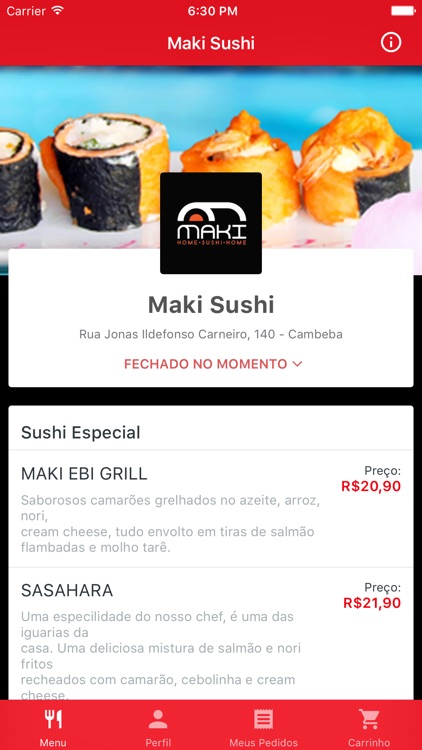 Maki Sushi Delivery