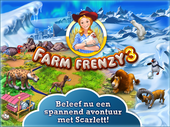 Farm Frenzy 3 HD. Farming game iPad app afbeelding 1