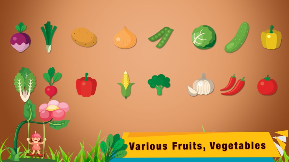 Fruits and Vegetables Puzzle - 1.0 - (iOS)