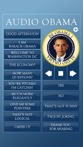 Game screenshot Audio Obama - soundboard apk