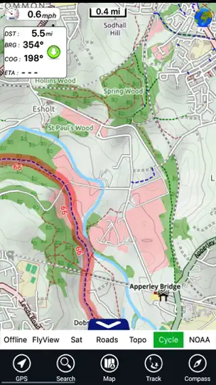 UK Parks & Forests GPS OS Maps iPhone-skjermbilde 5