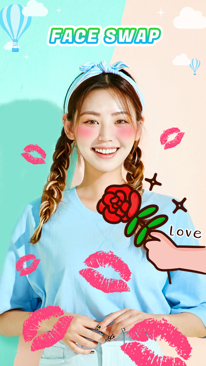 Face Sticker Camera Live