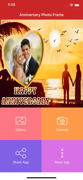 Game screenshot Anniversary photo frames mod apk