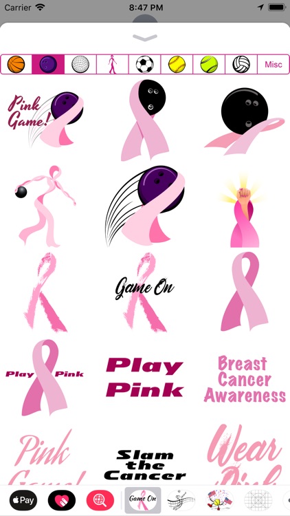 Breast Cancer Sport Ribbons