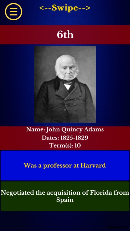 US President Quiz Tutor