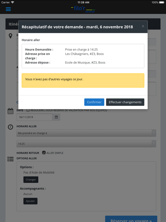 App screenshot