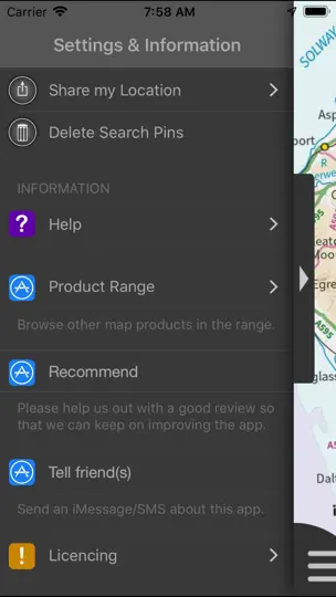 Screenshot von Lake District Maps Offline auf dem iPhone 10