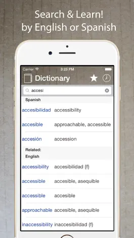 Game screenshot Spanish English Dictionary + + mod apk