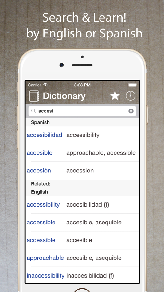 Spanish English Dictionary + + - 5.1.0 - (iOS)