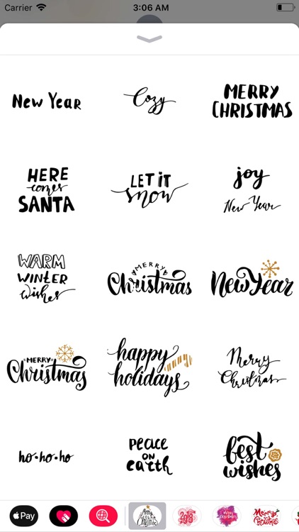 Handwritten Christmas Wishes