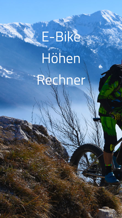 Screenshot #1 pour E-Bike Höhenrechner