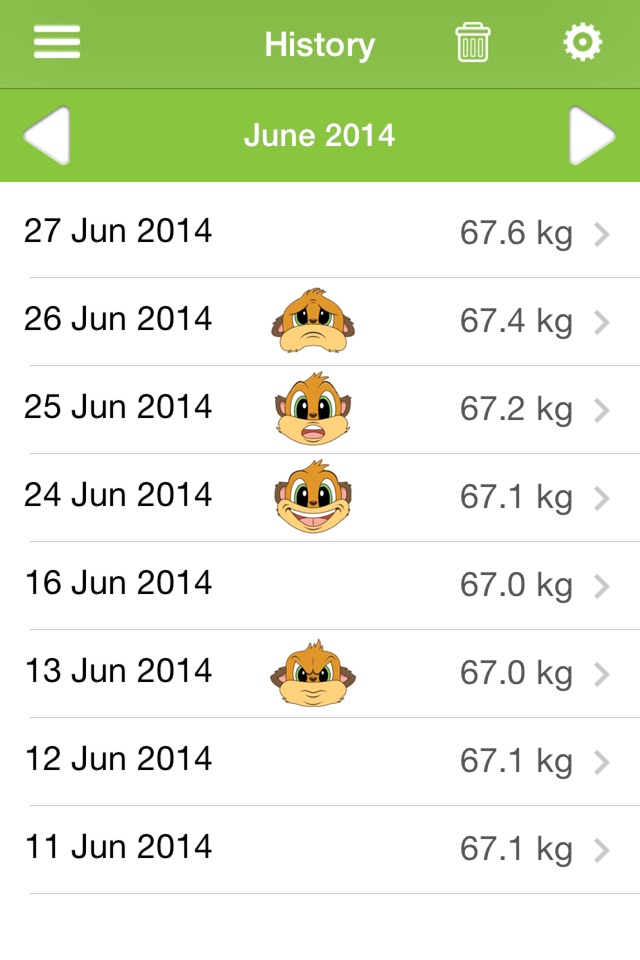 FollowWeight – Take the control over your weight ! screenshot 4