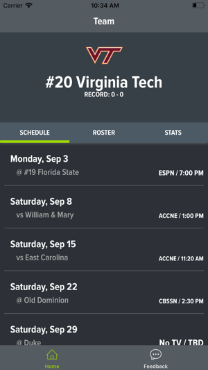 Virginia Tech Football(圖1)-速報App