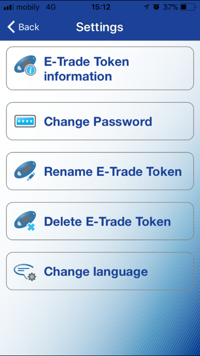 E-Trade Token screenshot 3