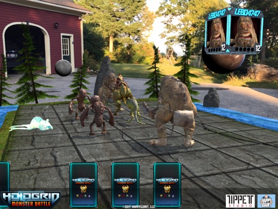 Screenshot #6 pour HoloGrid: Monster Battle AR