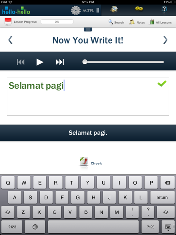 Screenshot #6 pour Cours d’indonésien HelloHello