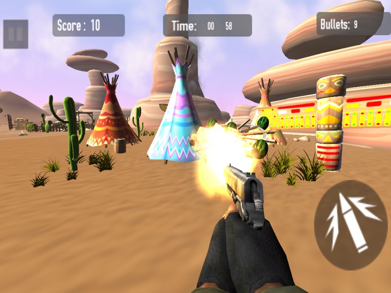 Watermelon Fruit Shooter FPS screenshot 7