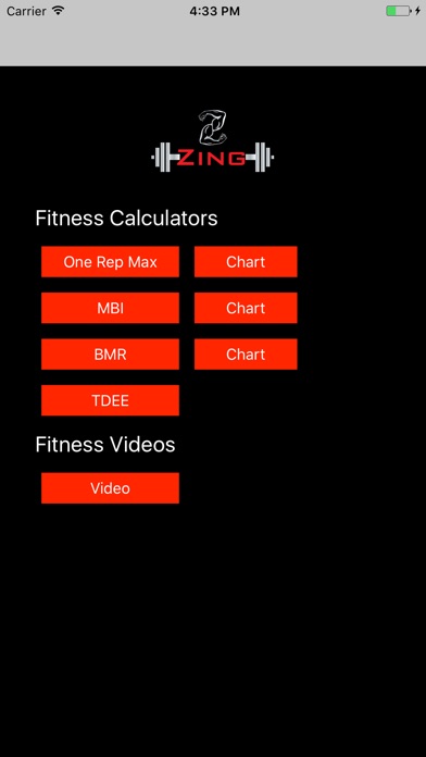 Zing Fitness screenshot 2