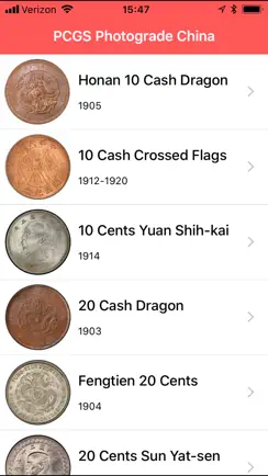 PCGS Photograde China iPhone image 1