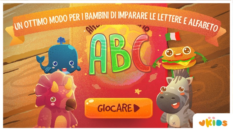 Italian Alphabet for Kids