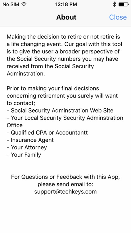 Social Security What If screenshot-5