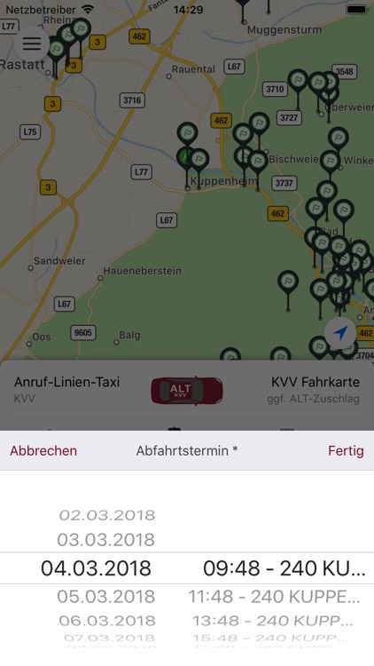 Taxi-Holl Baden-Baden, Rastatt