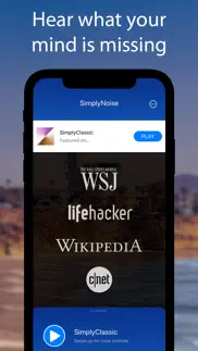 simplynoise - free white noise iphone screenshot 1