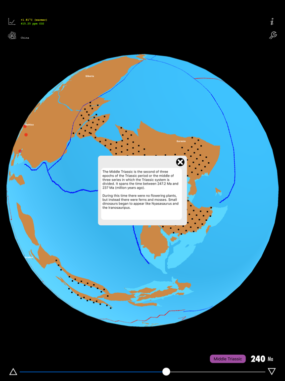 PaleoEarth Lite iPad screenshot 9 - Education app