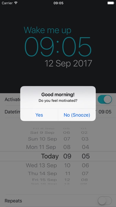 WakeMeUp Alarm Clock screenshot 2