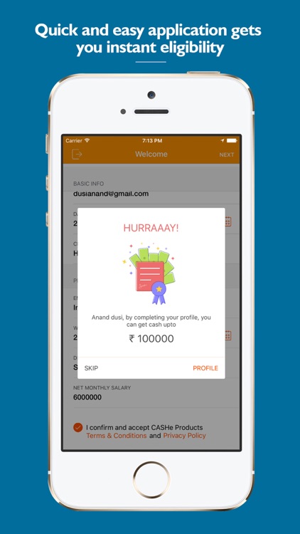 CASHe - Instant Loans
