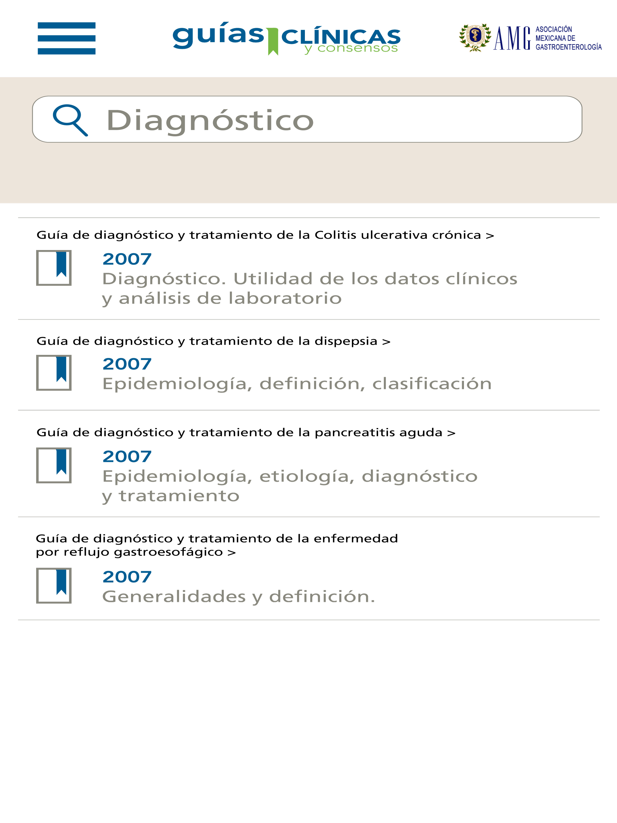 Guías y Consensos AMG screenshot 9