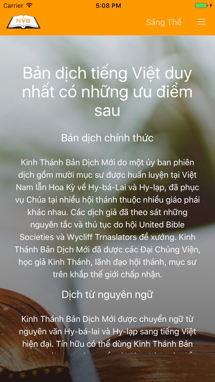 Bản Dịch Mới